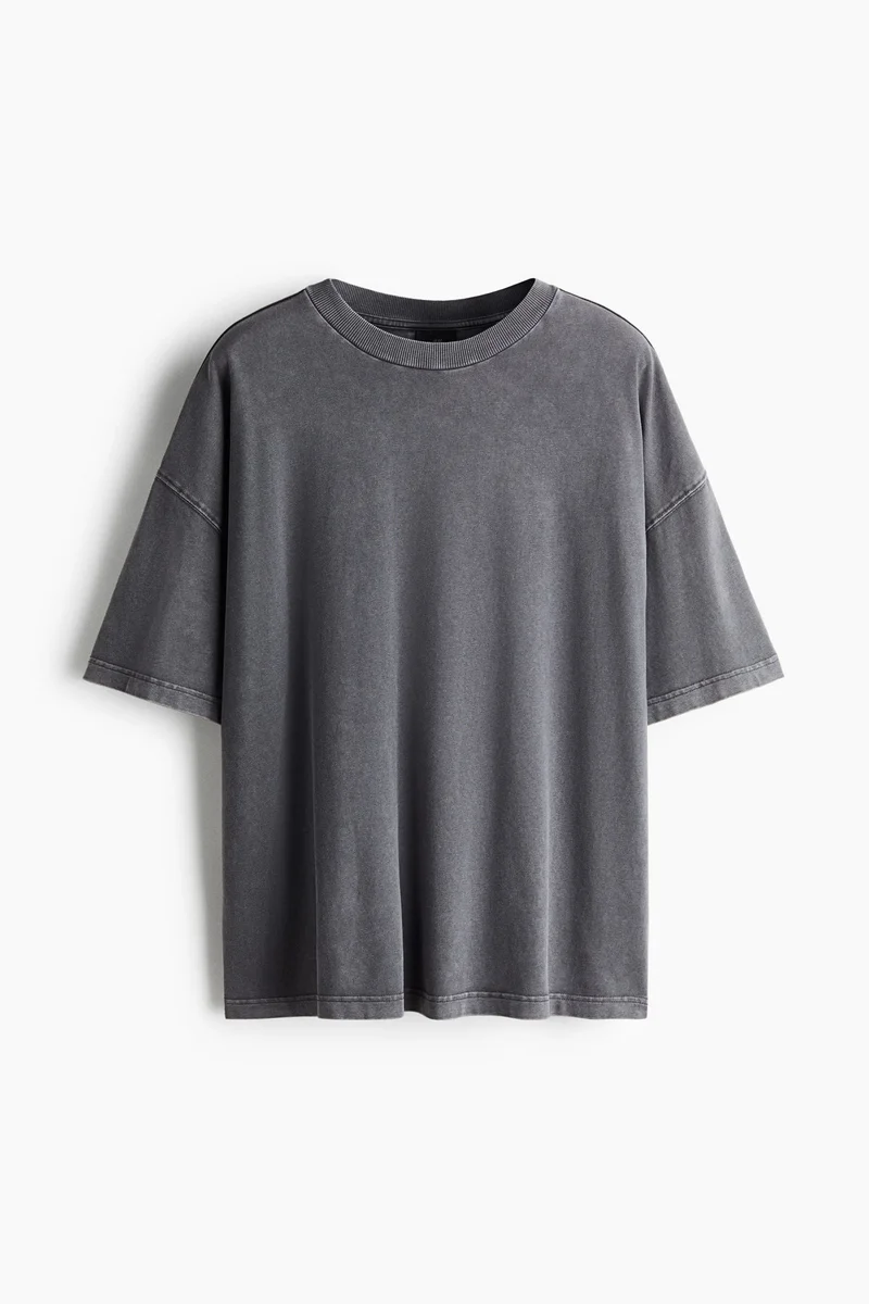 H&M  Oversized Fit T-shirt for Men | Best Price UAE